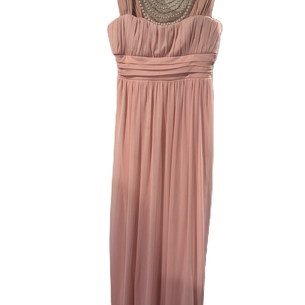 Elegant Pink Evening Gown